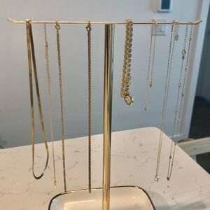 14k Gold Plated Elegant Jewelry Set Like New